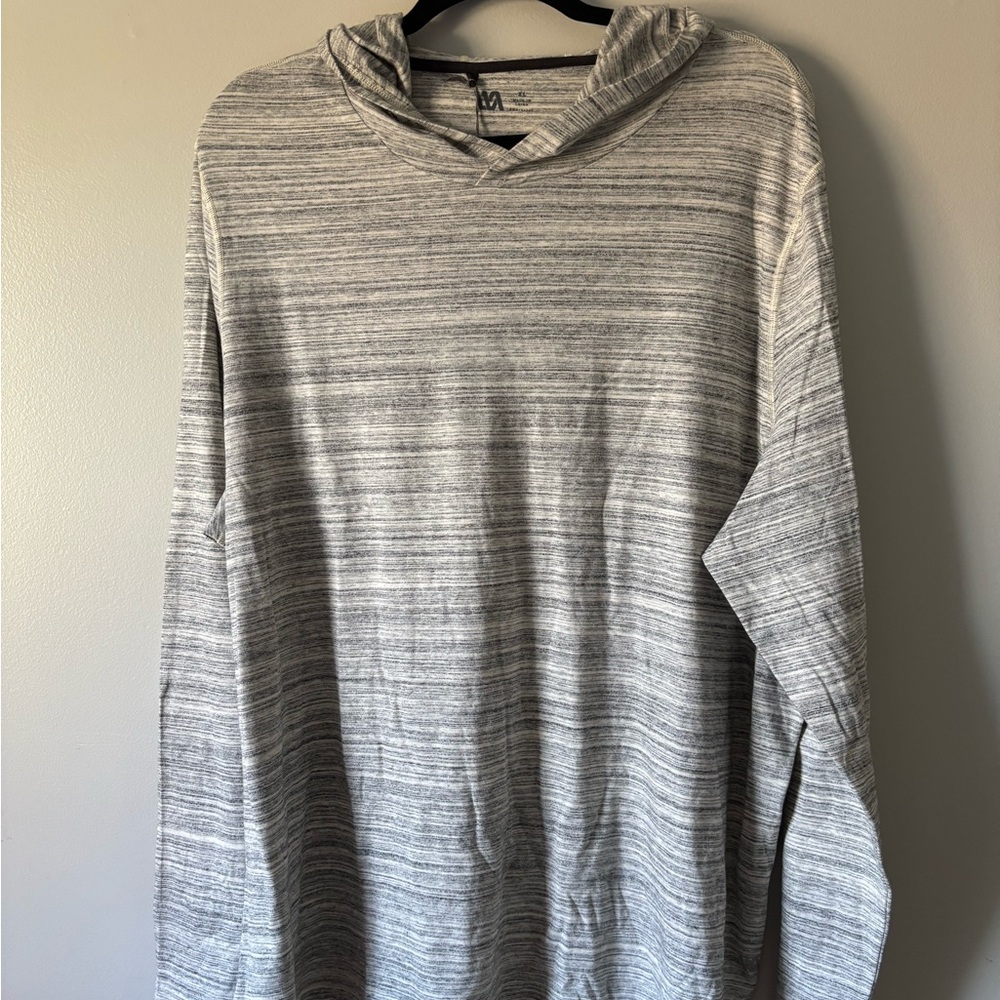 VRST hoodie men’s XL NWT heathered grey